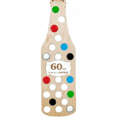 Butelka na kapsle - 60 Urodziny
