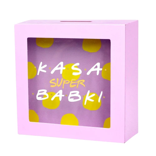 Skarbonka Q SBB-013 - Kasa Super Babki